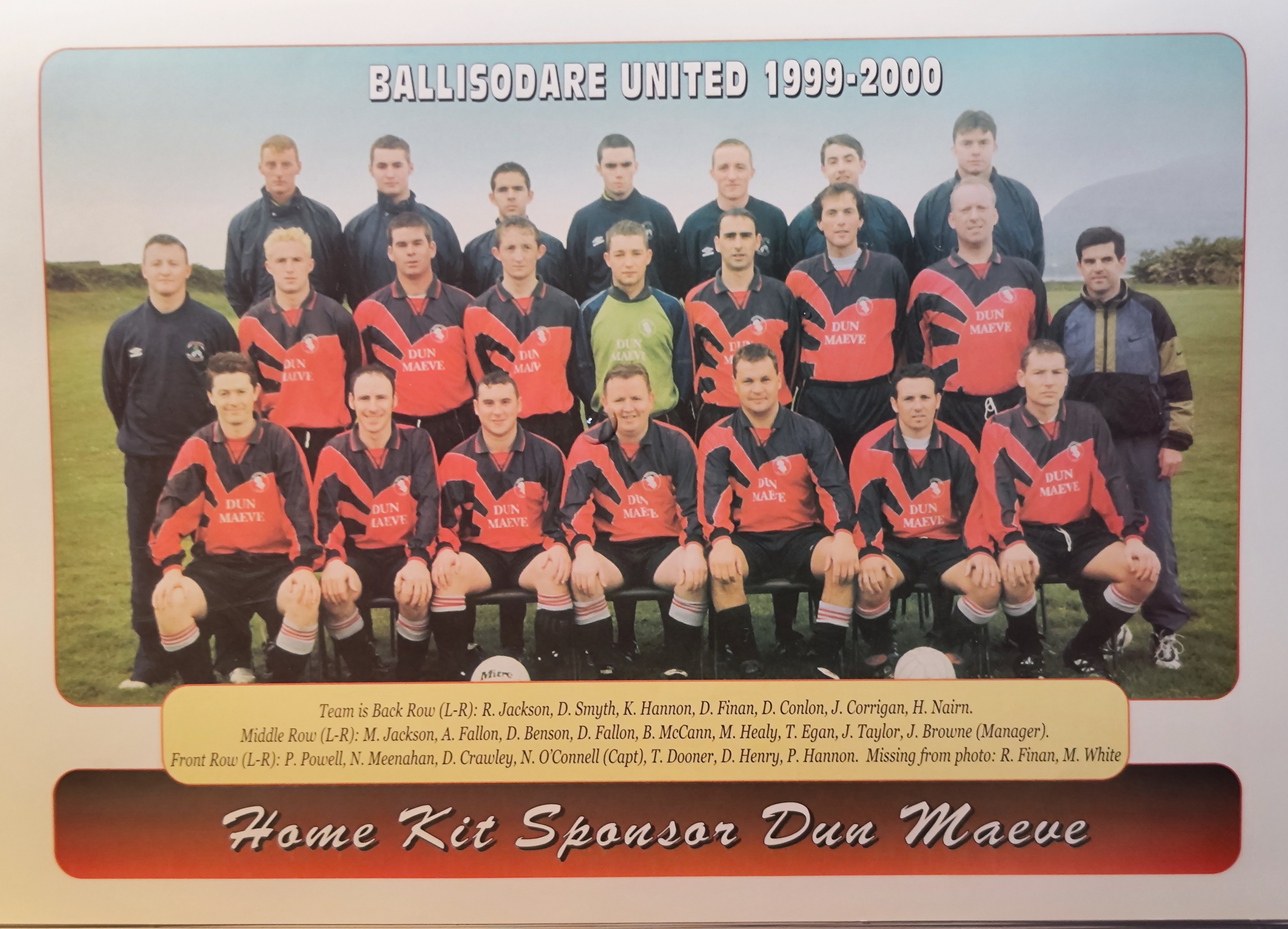 Home team photo 1999-2000